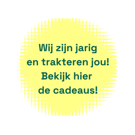 Wie jarig is trakteert! (2)